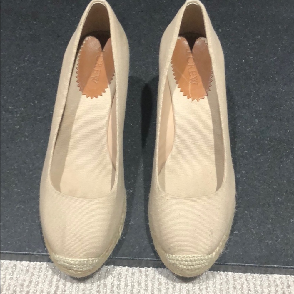 J Crew espadrilles size 7